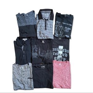 9 shirt bundle Express men